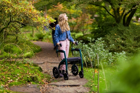 girl using a walker