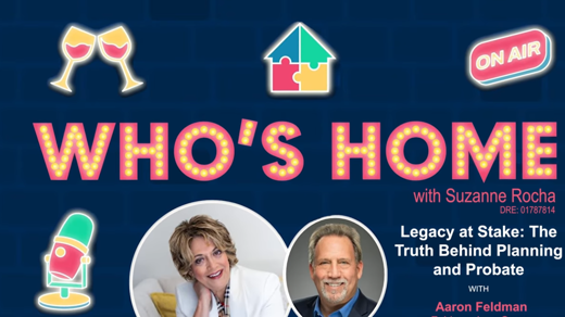 Who's Home With Suzanne Rocha and Aaron Feldman